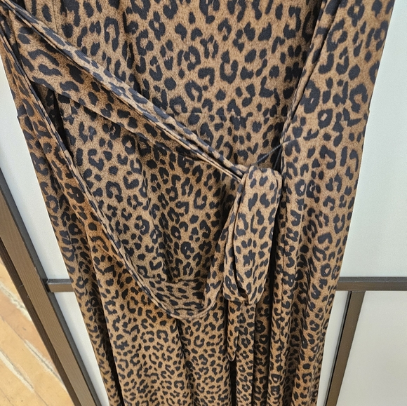 Lauren Ralph Lauren leopard print dress with belt - Picture 3 of 8